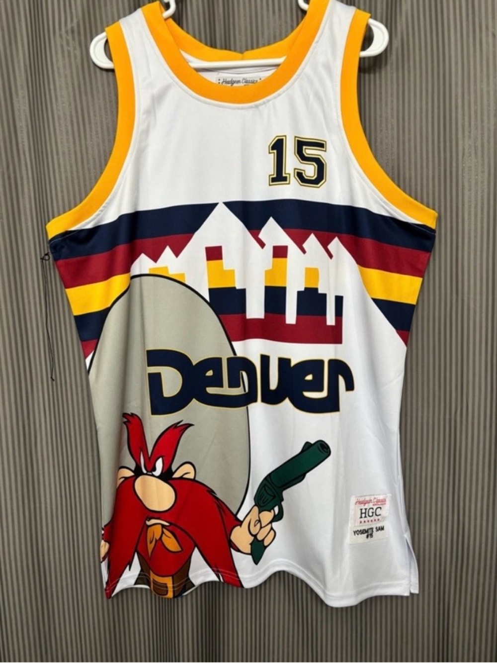 Headgear Classics Denver Cartoon Basketball Jersey New
